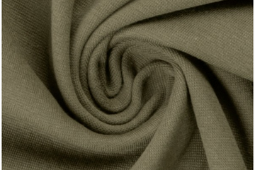 Bündchen "Heike", Strickschlauch, olivgrün, 0,5 m